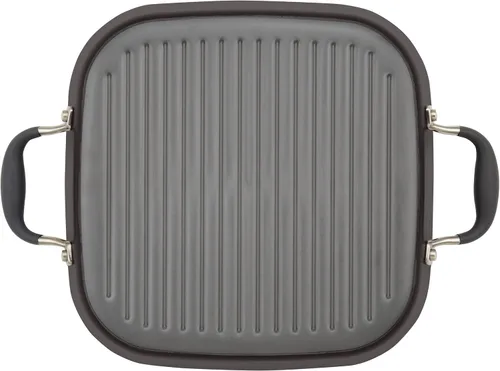 Miniatura 10 de Anolon Advanced - Sartén antiadherente anodizada dura, plancha y tostadora, 11 pulgadas, color gris