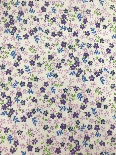 Sal Tex Fabrics, Tela de polialgodón con estampado de flores de mini margaritas, se vende por yarda. Más de una yarda tendrá una longitud continua,
