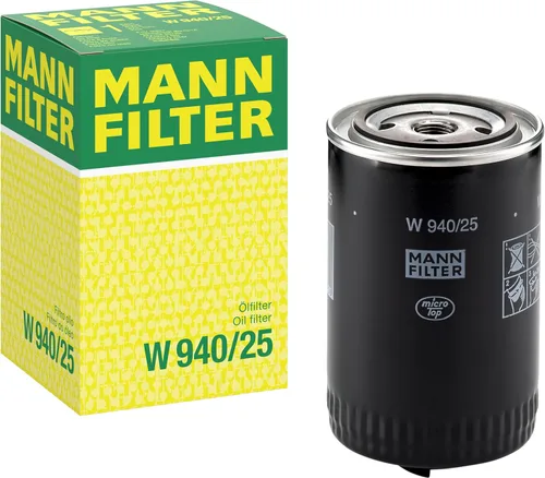 Mann-Filter - W 940/25 - Filtro roscado de aceite.