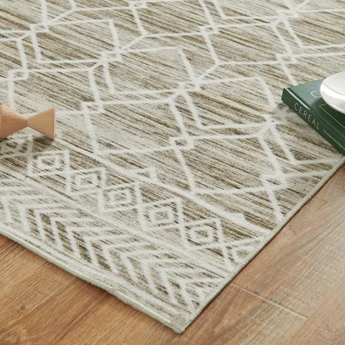 Miniatura 7 de jinchan Alfombra marroquí de 2 x 6 pies - Alfombra de pasillo lavable a máquina para cocina, alfombra moderna geométrica de pelo bajo, alfombra