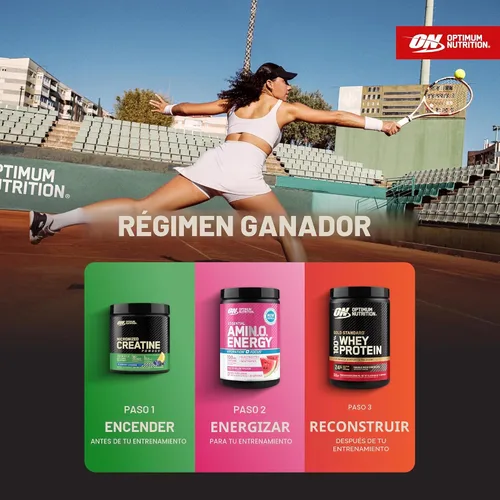 Miniatura 9 de Optimum Nutrition Amino Energy Plus Electrolytes - Bebida energética con aminoácidos y electrolitos para hidratación, sin azúcar, con BCAA, sabor