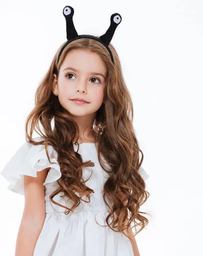 Miniatura 7 de Beaupretty Snail Headband Snail Eyes Headpieces Plush Animal Headwear Antenna Hair Hoop Halloween Christmas Hair Accessory