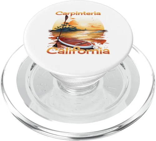 Miniatura 7 de Carpinteria California SUP Stand Up Paddle Board PopSockets Standard PopGrip