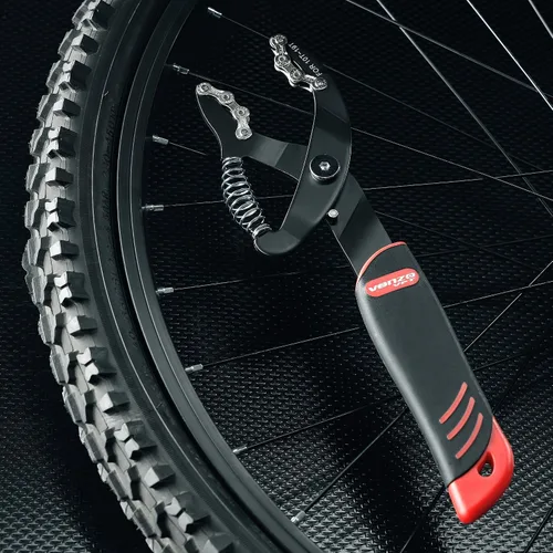 Miniatura 6 de Venzo Bicicleta Bicyle Cassette Freewheel Remover Cadena Látigo 5-11 Velocidad