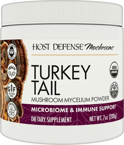 Miniatura 10 de Host Defense Polvo de Hongo Cola de Pavo - Suplemento de Apoyo para la Salud Digestiva y Respuesta Inmune - Suplemento de Hongos para el Apoyo