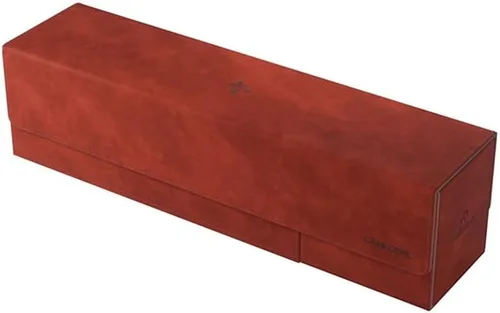 Cards Lair - Caja de cubierta convertible para más de 400 tarjetas, almacenamiento de cartas de doble manga, protector de juego de cartas premium,