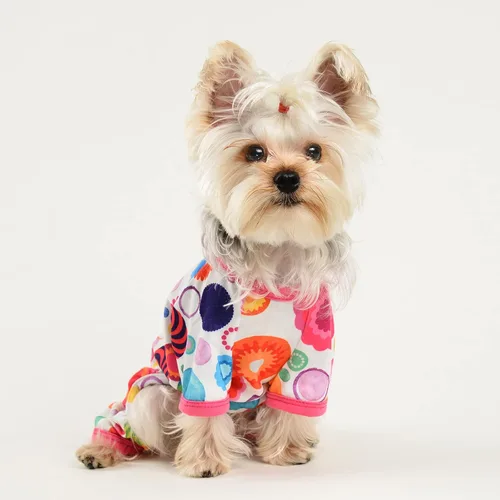 Miniatura 5 de Pijamas para Perros Pjs Ropa Suave y Elástica para Perros Pequeños Niña Niño Perros de Tamaño Mediano Primavera Verano Ropa para Cachorros Mamelucos