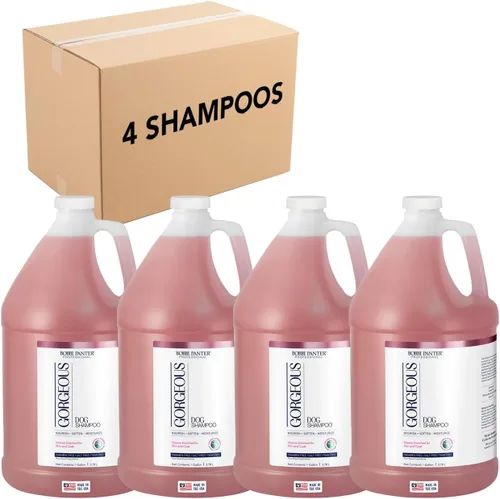 Miniatura 11 de Bobbi Panter Champú para perros para aliviar la picazón de árbol de té, lavanda y linaza, fórmula natural calmante para piel irritada e irritada