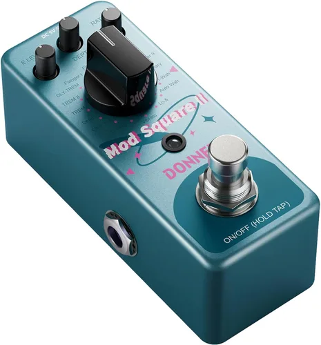 Miniatura 16 de Donner Pedal de efecto ABY Box, conmutador AB de selector de línea, mini, para guitarra, True Bypass