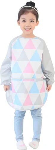Miniatura 31 de Plie Kids Waterproof Art Smock – Long Sleeve Apron for Painting, Baking, Sensory Play (Ages 1–10)