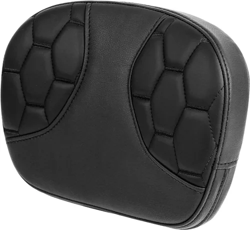 C.C. RIDER Rubicon - Almohadilla desmontable para respaldo de barra de pasajero para Harley Touring Road King Street Glide Electra Glide 1994-2021