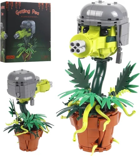 Miniatura 9 de 322 PIEZAS Horribles Audrey Las 2 Plantas Piraña Flores Caníbales Juguetes de Construcción de Modelo Compatibles con Lego Tamaño, Únicas Flores