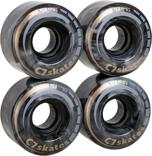 Miniatura 9 de C SEVEN C7skates Premium - Ruedas para patines (aguamarina)
