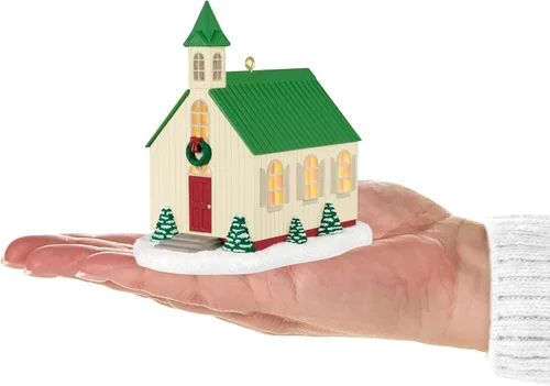 Miniatura 8 de Hallmark Keepsake Adorno de Navidad 2024, La luz de la esperanza, regalos de fe