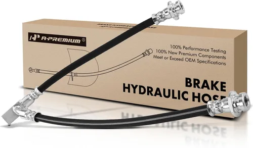 A-Premium Manguera hidráulica de freno del pasajero delantero compatible con modelos Infiniti y Nissan seleccionados - Q60 2014-2015,