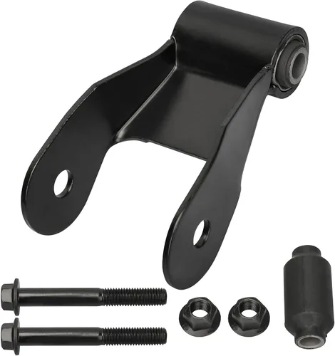 HARUMA Posición trasera Kit de grilletes de resorte de hoja 1997-2003 para FORD F-150/2004 F-150 HERITAGE /97-99 F-250/2000 F-250 SUPER DUTY /01-04