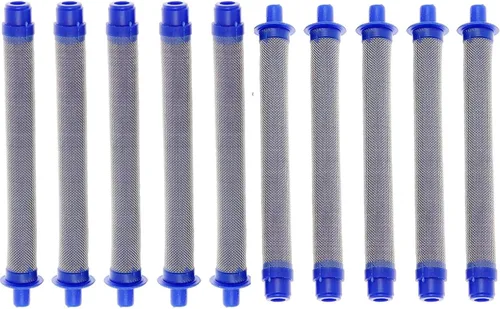 Paquete de 10 filtros de pistola pulverizadora sin aire 288749 de malla 60 compatibles para pistolas de pulverización de filtro modelos SG10, SG20,
