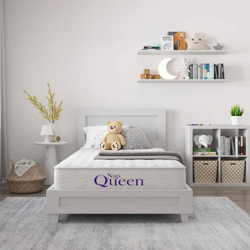 Miniatura 5 de NapQueen - Colchón en caja de resortes internos de 6 y 8 pulgadas, certificado CertiPur-US, Alivio de soporte (Individual, 8 pulgadas)