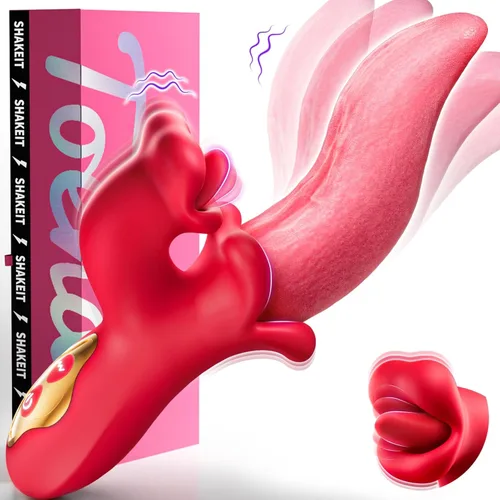 Miniatura 9 de Toendi Vibrador de lengua de juguete para mujeres, juguetes sexuales, vibradores de punto G, consolador con 9 modos de vibración, 9 modos de Lengua