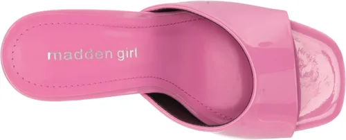 Miniatura 5 de Madden Girl Sandalia de tacón Genius para mujer, Charol fucsia