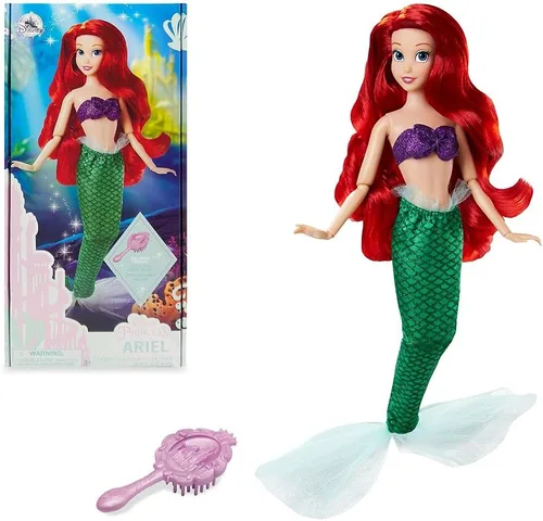 Miniatura 20 de Disney Store Muñeca Clásica de Princesa para Niña (Mérida), 11 Pulgadas, Incluye Cepillo con Detalles Moldeados, Juguete Totalmente Posable