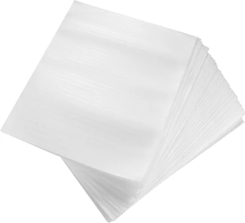 Embalaje 100 bolsas de espuma de cojín de 11.8 x 15.7 in, bolsas de espuma móvil, tazas, vasos, porcelana y platos, suministros de embalaje,