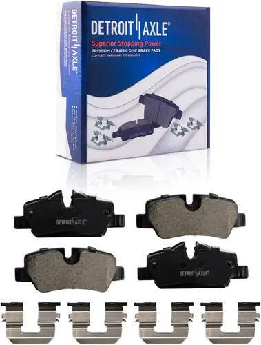 Miniatura 32 de Detroit Axle - Kit de freno delantero para Chevrolet Impala Monte Carlo Buick LeSabre Riviera Park Avenue Cadillac DeVille Olds Intrigue, Pinza