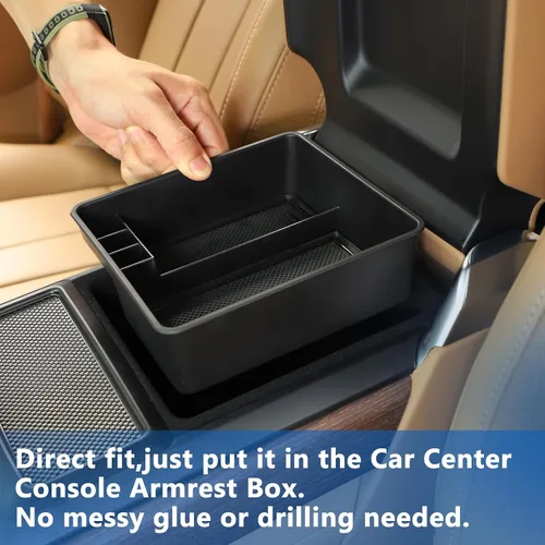 Miniatura 7 de Para Land Rover Range Rover Vogue L460 2023-2024 - Consola central de coche, caja de almacenamiento, bandeja organizadora para Range Rover