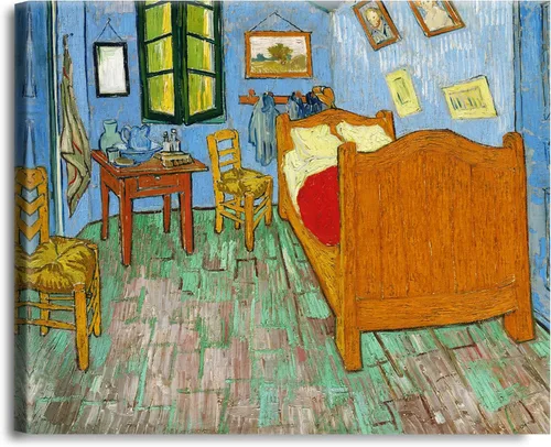 Miniatura 275 de A&T ARTWORK Noche estrellada sobre el Ródano de Vincent Van Gogh. Tamaño del marco: 36 x 30 pulgadas, tamaño de la imagen: 30 x 24 pulgadas