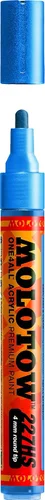 Miniatura 9 de Molotow ONE4ALL - Marcador de pintura acrílica, 0.059 in, negro metálico, 1 cada uno (127.501)