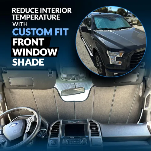 Miniatura 4 de SS-132-2 - Parasol para parabrisas delantero de automóvil compatible con Honda Civic Sedan 2016-2020 de 4 puertas, protector solar estilo acordeón