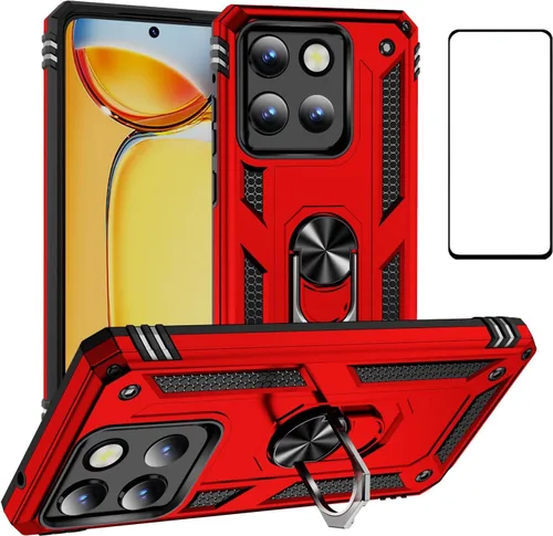 Miniatura 60 de Funda para Xiaomi redmi Note 12 Pro Plus 5G con protector de pantalla, soporte delgado protección militar a prueba de golpes Armor Defender Funda
