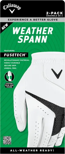 Miniatura 9 de Callaway Guante de Golf Weather Spann Blanco