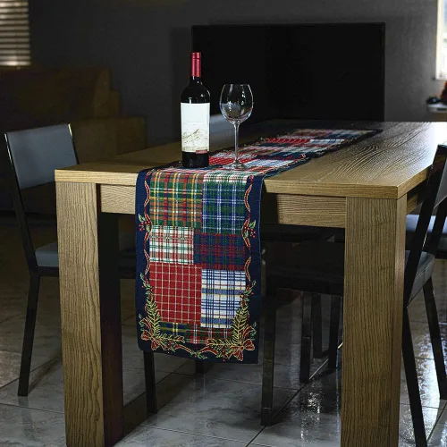 Miniatura 6 de Homvare Camino de longitud completa para cena de Navidad, reuniones de amigos y familiares, festivales, cócteles, decoración del hogar, tapiz