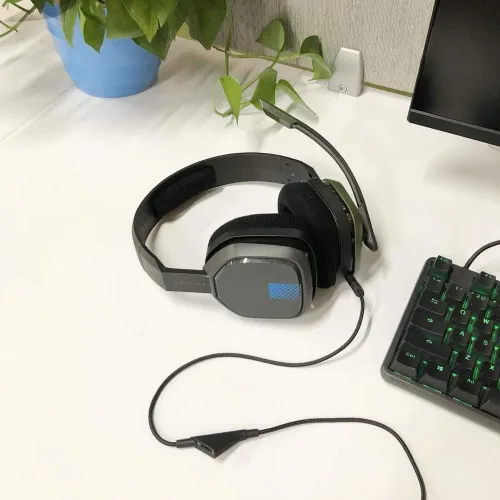 Miniatura 5 de [Cable de reemplazo de 3 metros para Astro A10 A40 con control de volumen en línea, cable de audio para juegos compatible con auriculares Astro A10