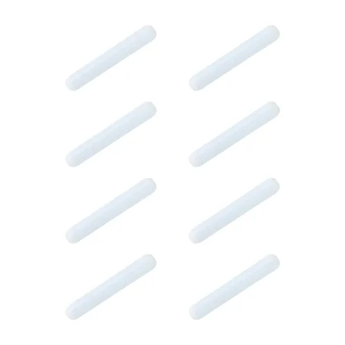 Miniatura 9 de MECCANIXITY Agitador magnético mezclador barra de agitación barra 0.591 in/0.59 "cilindro forma PTFE recubrimiento imán blanco para laboratorio 8