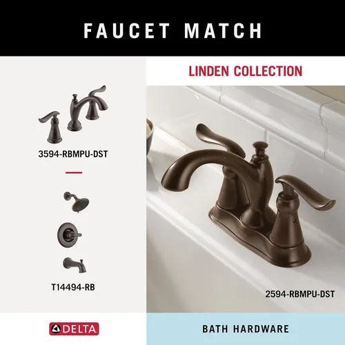 Miniatura 6 de Accesorios de baño Delta Faucet Linden, toallero. Bronce veneciano