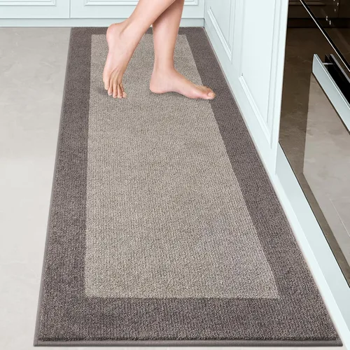 Miniatura 33 de Indoor Door Mat 20" x 32", Washable Kitchen Rug, Non Slip Entryway Rug for Floor, Absorbent Entrance Throw Rug for Laundry, Bathroom, Door
