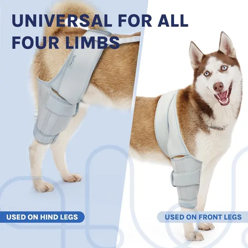 Miniatura 6 de Rodillera para perro, pierna trasera desgarrada del ACL, soporte de cadera para perro, soportes para piernas de perro, rodillera de cuidado cruzado