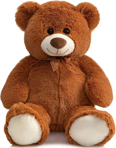 Miniatura 16 de HollyHOME - Oso de peluche gigante, animales de peluche de 36 pulgadas, color lago azul Azul lago
