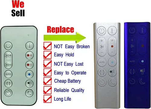 Miniatura 3 de Mando a distancia para Dyson HP04 HP05 Purificador de aire puro caliente+frío ventilador