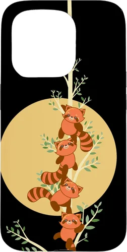 Miniatura 14 de Funda para iPhone 13 Pro Max Cute Red Panda Phone Case Red Panda Lover Case