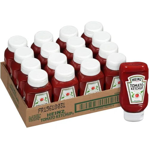 Miniatura 17 de Paquetes Heinz de ketchup de porción individual (0.3 oz por paquete, paquete de 200)