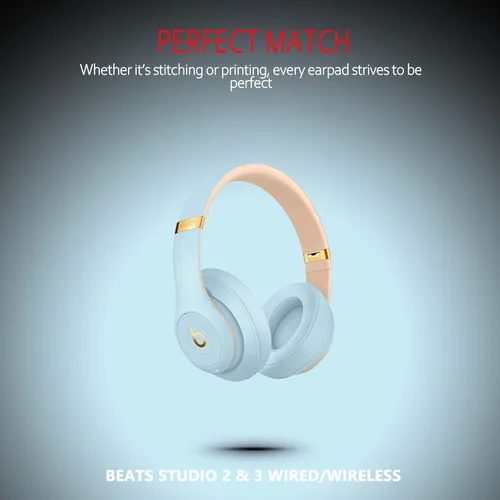 Miniatura 6 de Krone Kalpasmos Beats Studio 3 Almohadillas de repuesto para los oídos, almohadillas de repuesto de Beats Studio 3 para Studio 2 y 3 B0500/B0501