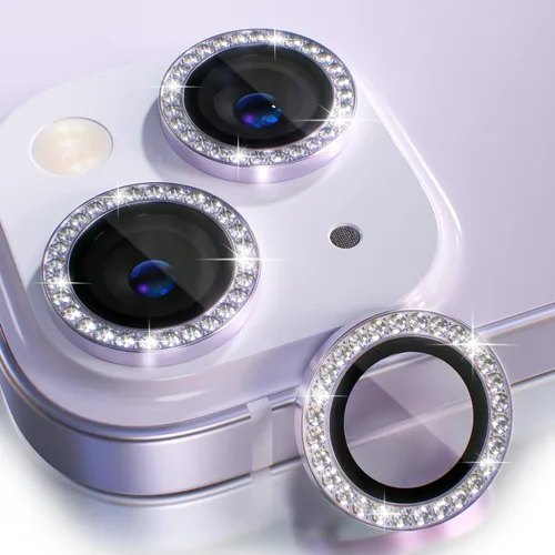 Miniatura 33 de Choiche Compatible para iPhone 15/iPhone 15 Plus Protector de Lente de Cámara Brillante, Vidrio Templado 9H Cubierta de Cámara Protector de Pantalla