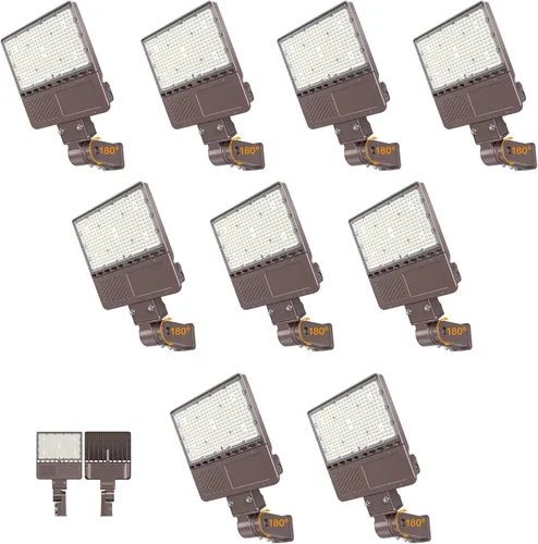 Miniatura 46 de Luz LED de estacionamiento de 150 W, 120 W, 90 W, ajustable, con certificación UL, 5700 K, 5000 K, 4500 K, sintonizable, 22500 lm luz comercial