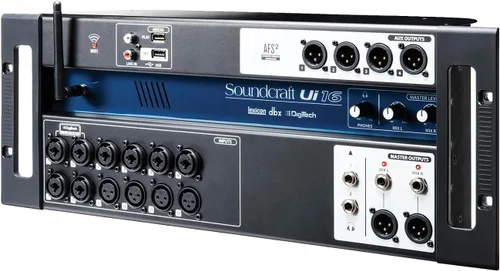 Miniatura 4 de Soundcraft Ui16 Mezclador digital de 16 entradas con control remoto