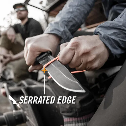 Miniatura 3 de Gerber Gear StrongArm - Cuchilla fija, cuchillo de espiga completa, cuchillo de campamento con múltiples opciones de transporte, fabricado