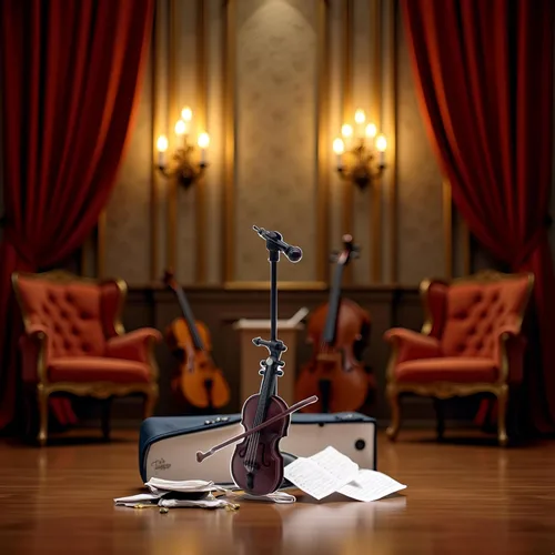 Miniatura 6 de Violín en miniatura con soporte, arco y estuche perfecto mini instrumento musical para decoración de casas de muñecas y coleccionistas, decoración