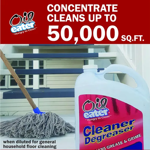 Miniatura 8 de Oil Eater Limpiador y Desengrasante Original de 1 Galón - Disuelve Grasa, Aceite y Manchas de Trabajo Pesado - Fuerza Profesional